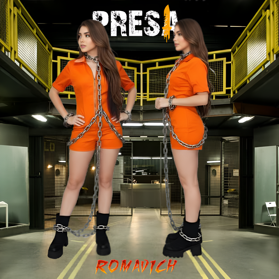 Disfraz De Presa / Prisionero Naranja