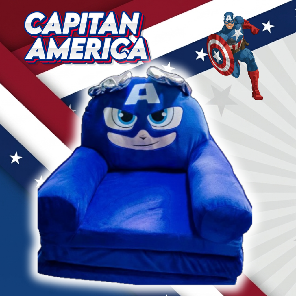 Sofá Cama Capitan America 2 en 1