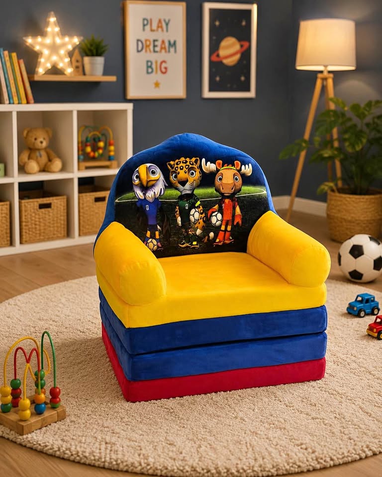 Sofa Cama de Niños del Mundial de la Seleccion Colombia