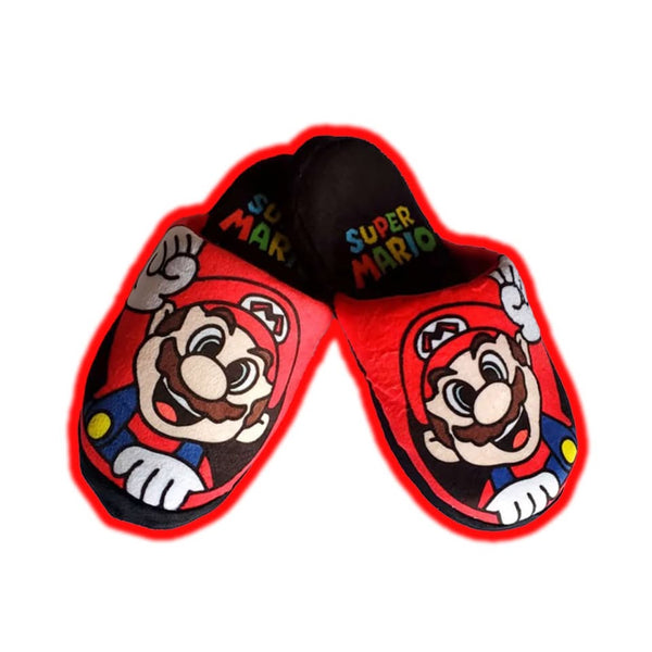 Pantuflas De Mario Bros