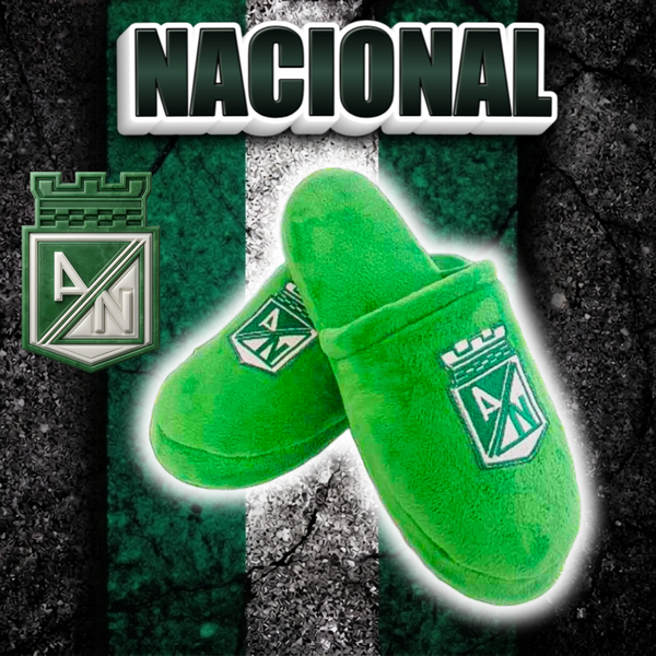 Pantuflas De Atlético Nacional