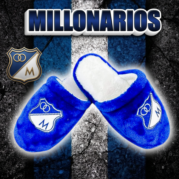 Pantuflas De Millonarios FC