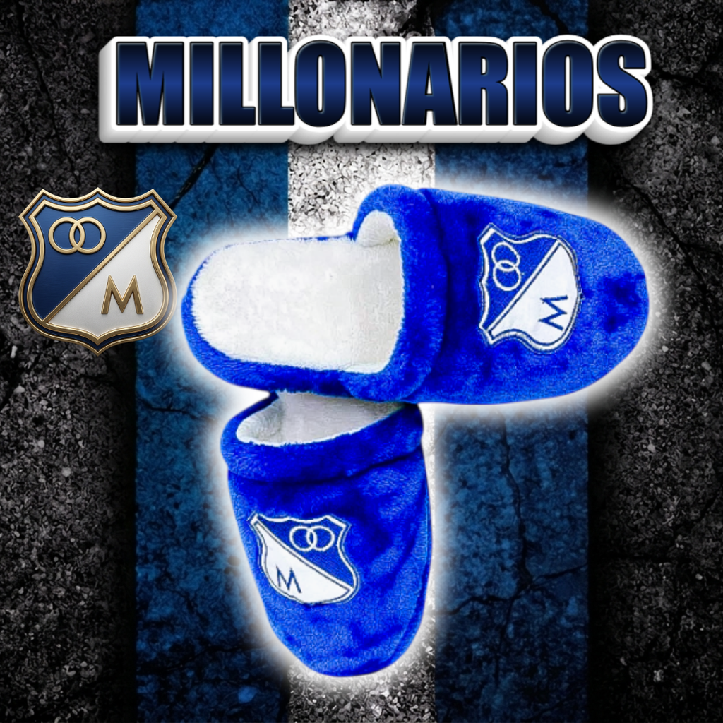 Pantuflas De Millonarios FC