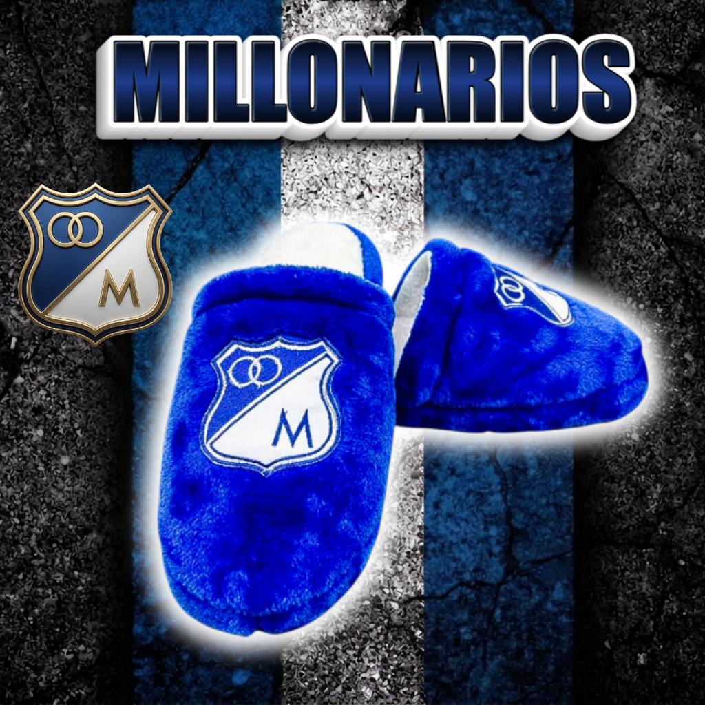 Pantuflas De Millonarios FC