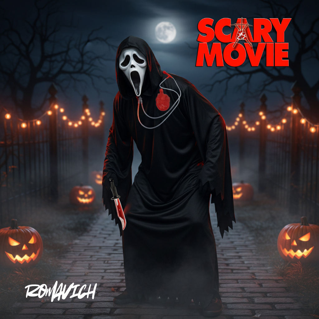 Disfraz de Ghostface – Cosplay Horror Scary Movie