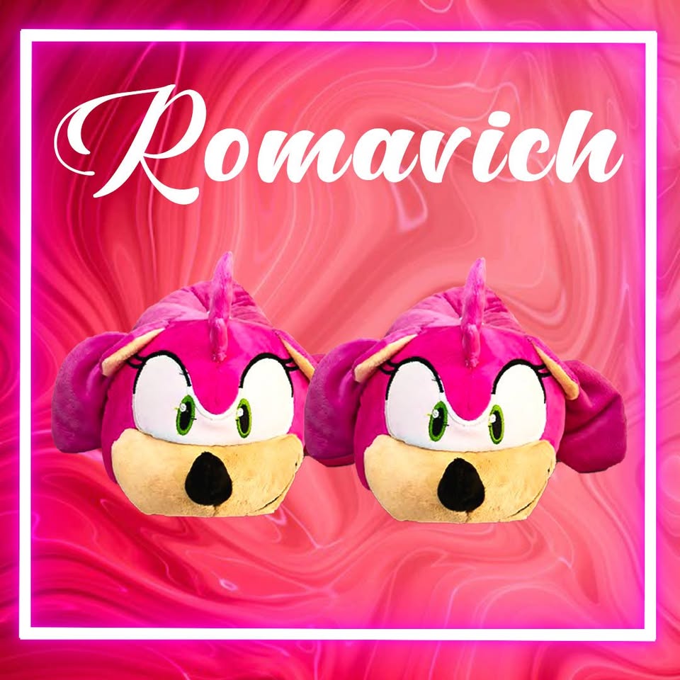 Babuchas O Pantuflas De Amy Rose