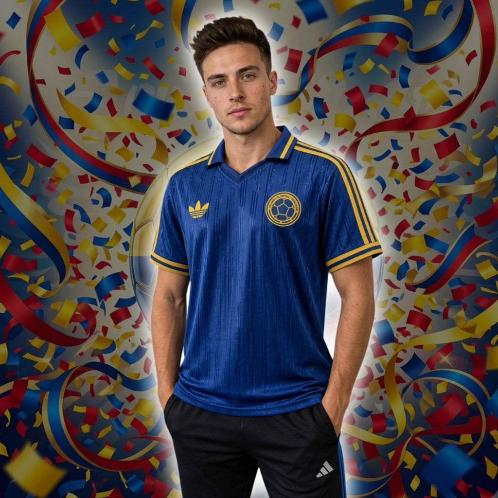 Camiseta de hombre del Mundial de la Seleccion Colombia