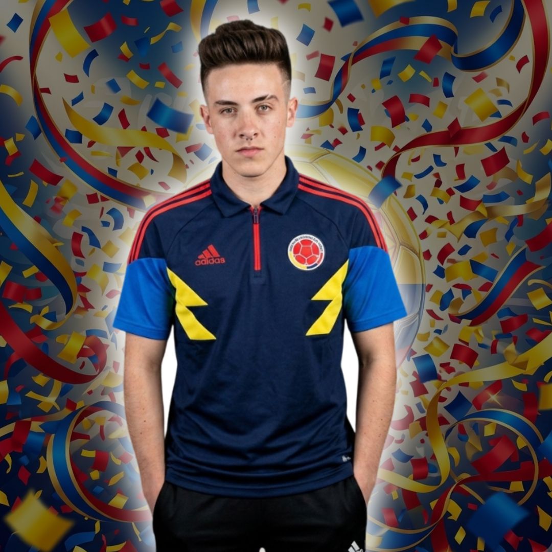 Camiseta de hombre del Mundial de la Seleccion Colombia