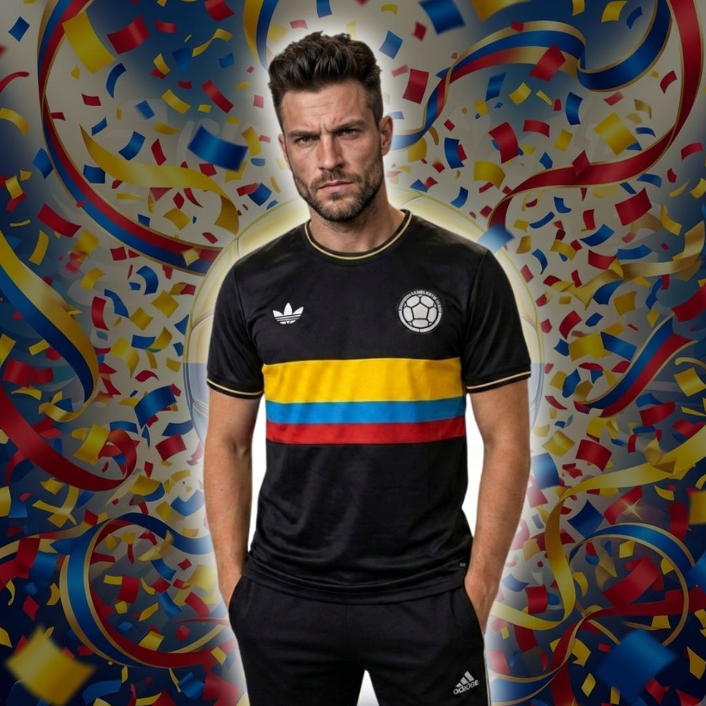 Camiseta de hombre del Mundial de la Seleccion Colombia