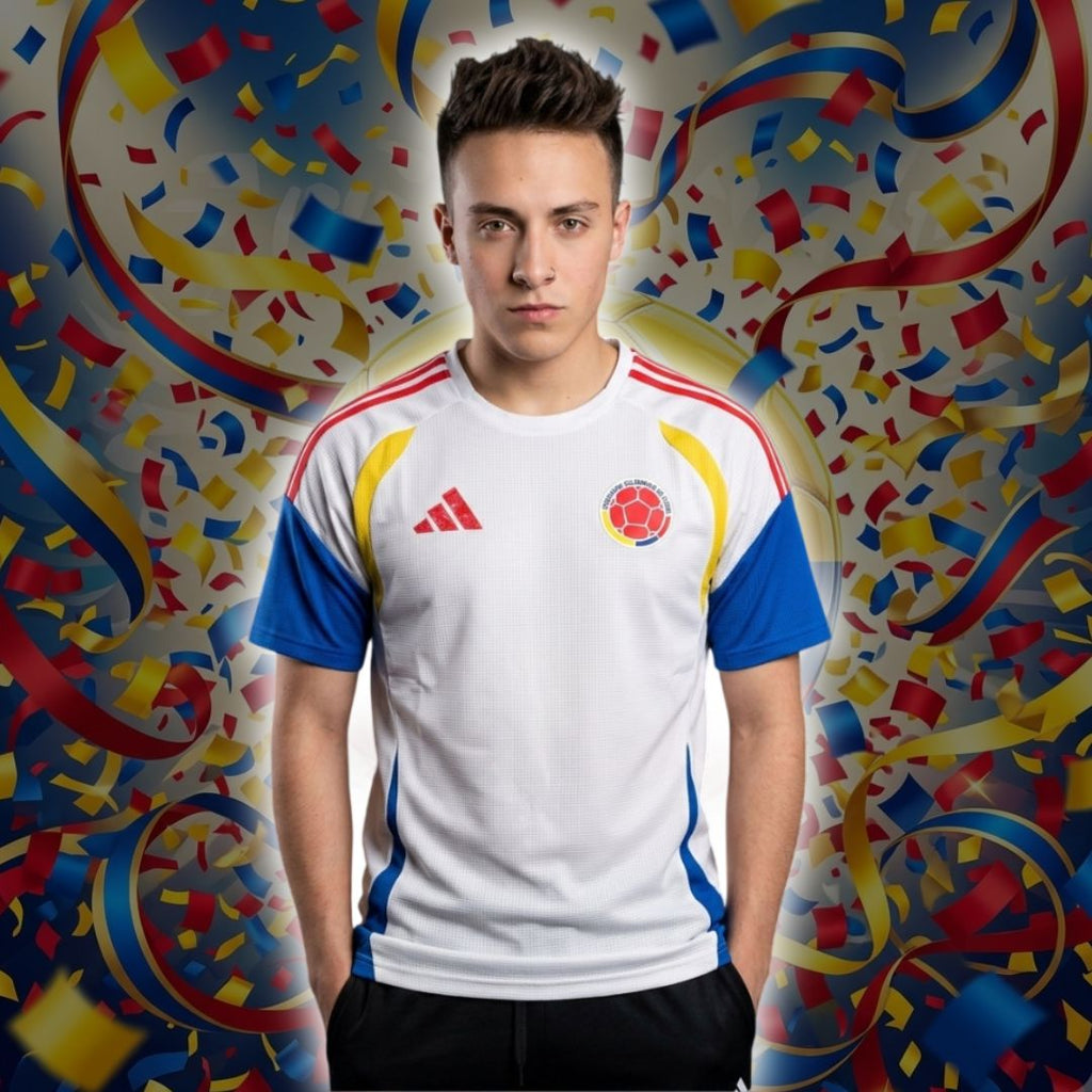 Camiseta de hombre del Mundial de la Seleccion Colombia