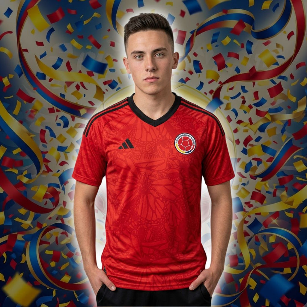 Camiseta de hombre del Mundial de la Seleccion Colombia