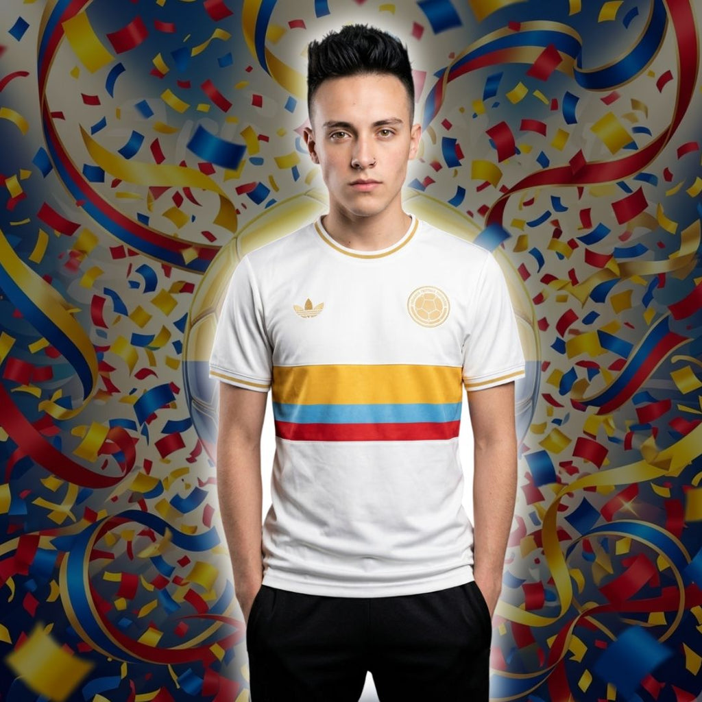 Camiseta de hombre del Mundial de la Seleccion Colombia