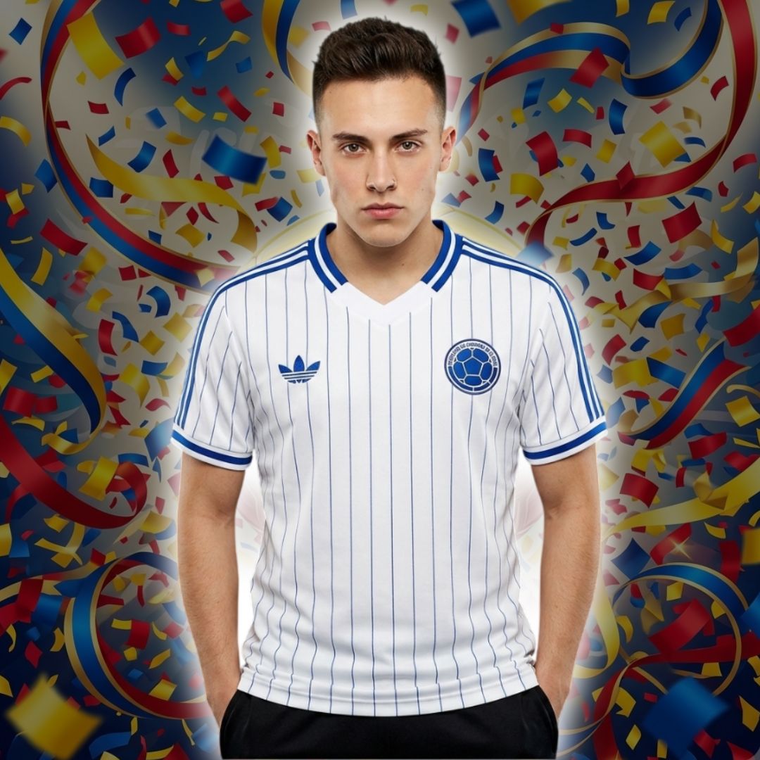 Camiseta de hombre del Mundial de la Seleccion Colombia