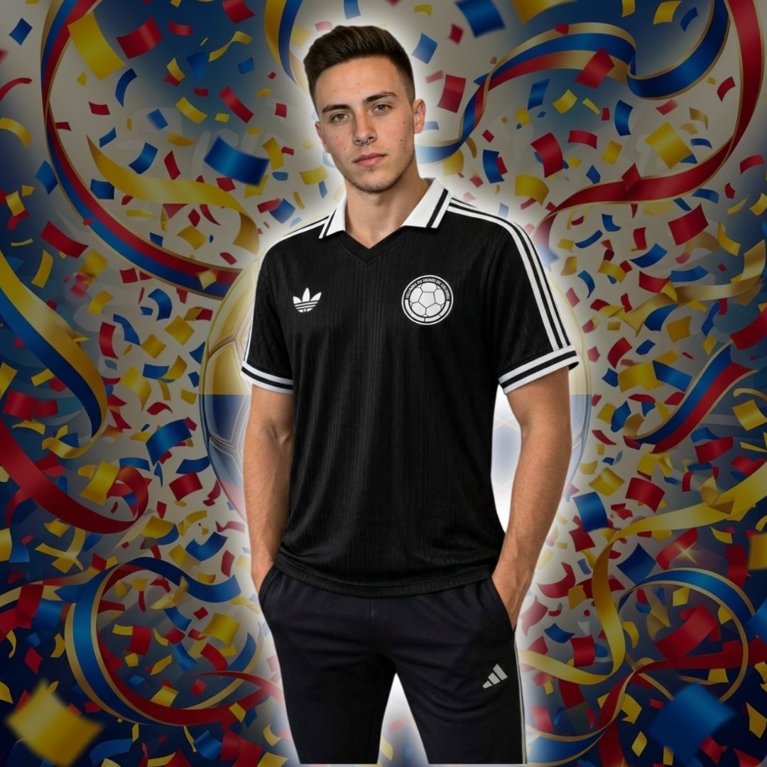 Camiseta de hombre del Mundial de la Seleccion Colombia
