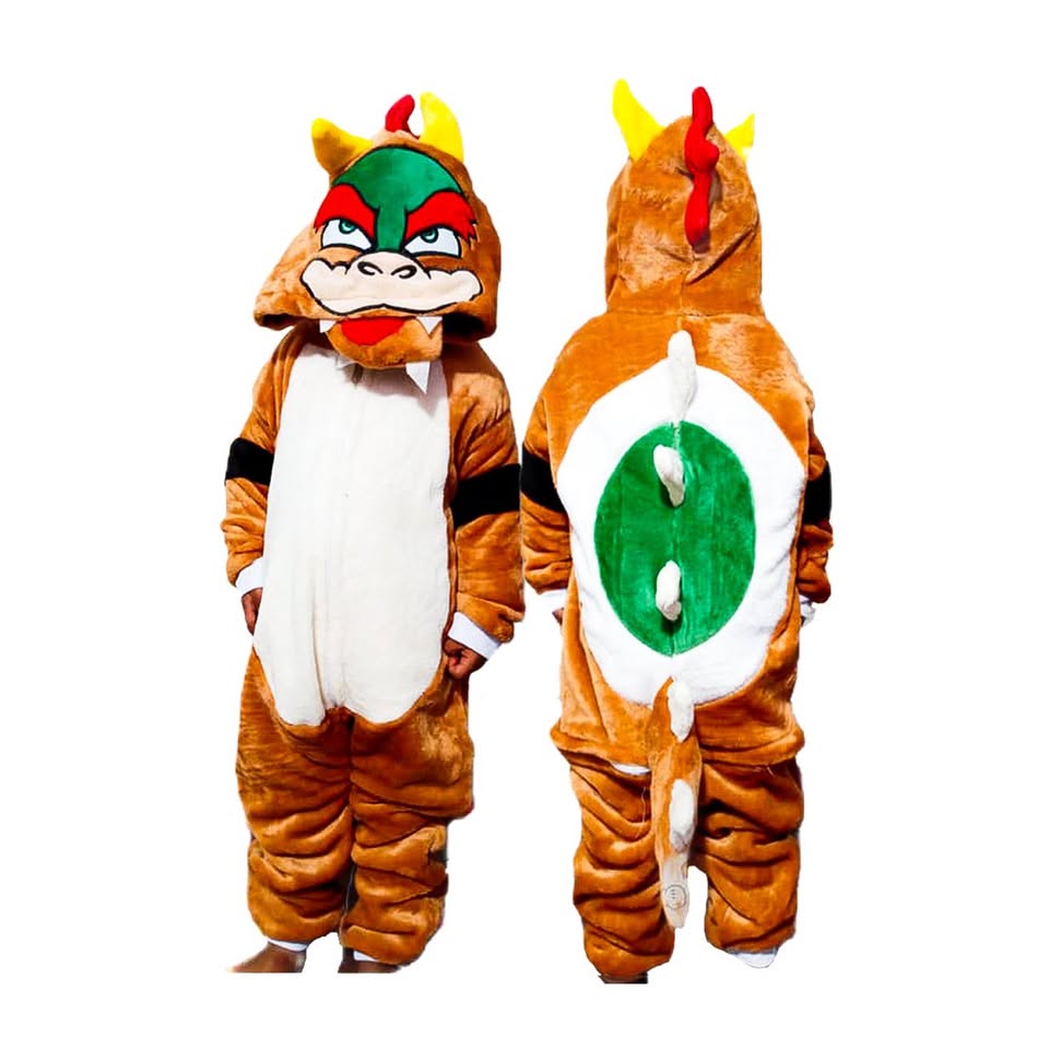 Kigurumi O Pijama Térmica Bowser