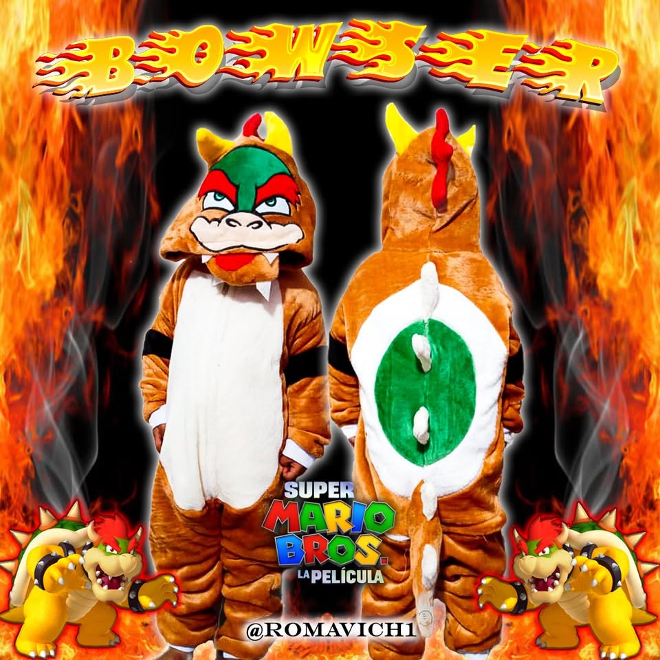 Kigurumi O Pijama Térmica Bowser