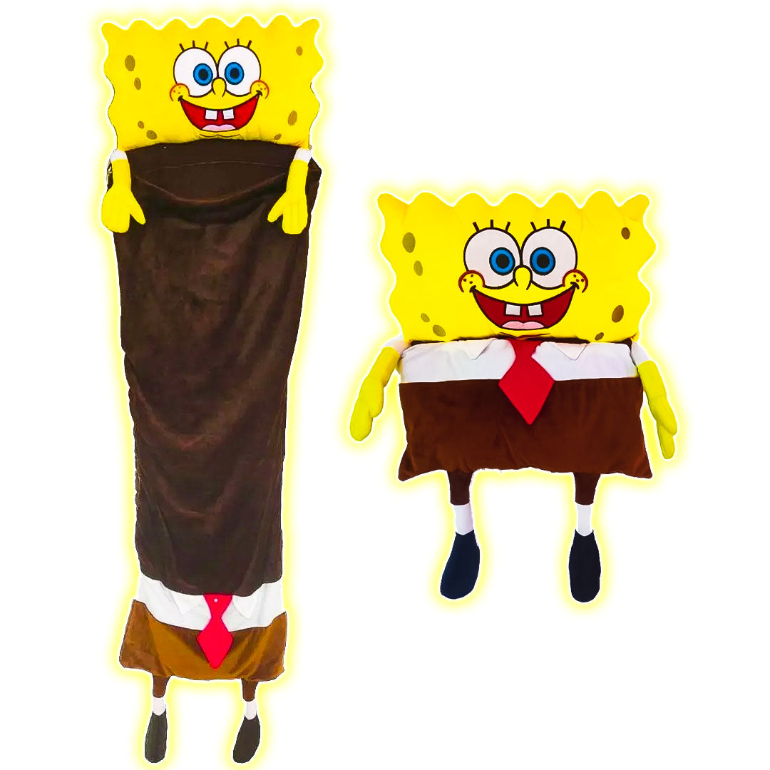 Bolsa De Dormir, Saco De Dormir, Sleeping, Peluche Bob Esponja