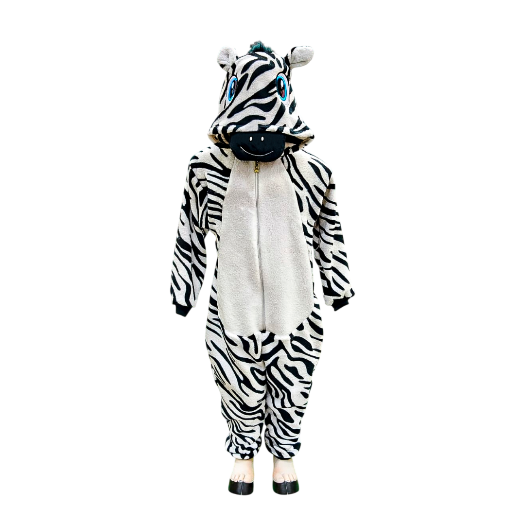 Kigurumi O Pijama Térmica Cebra