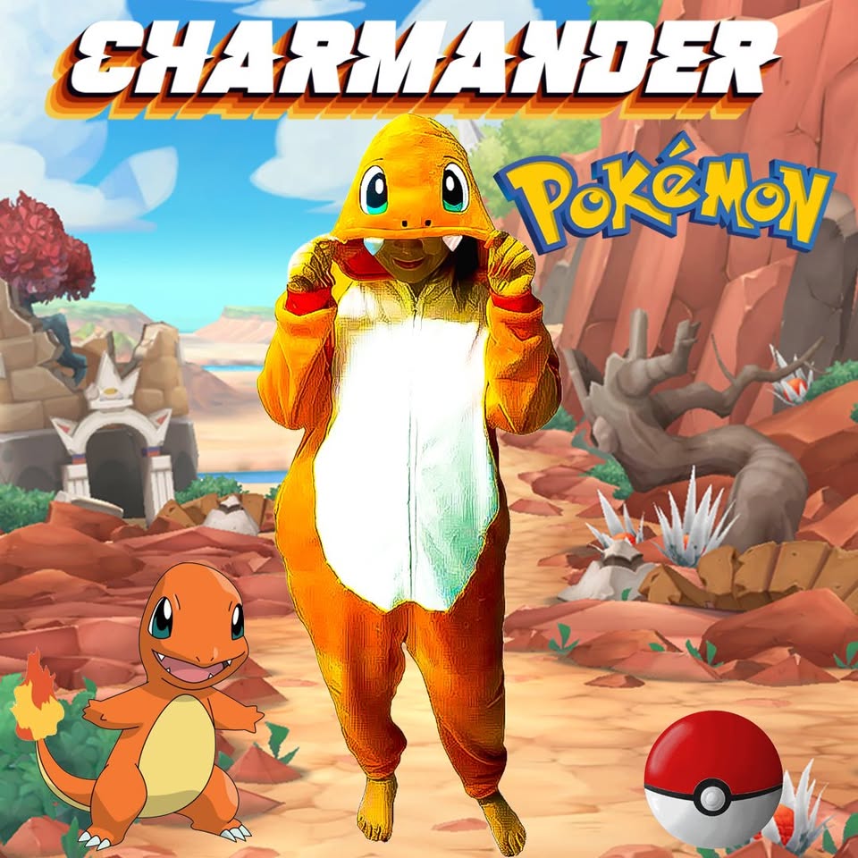 Kigurumi O Pijama Térmica Charmander
