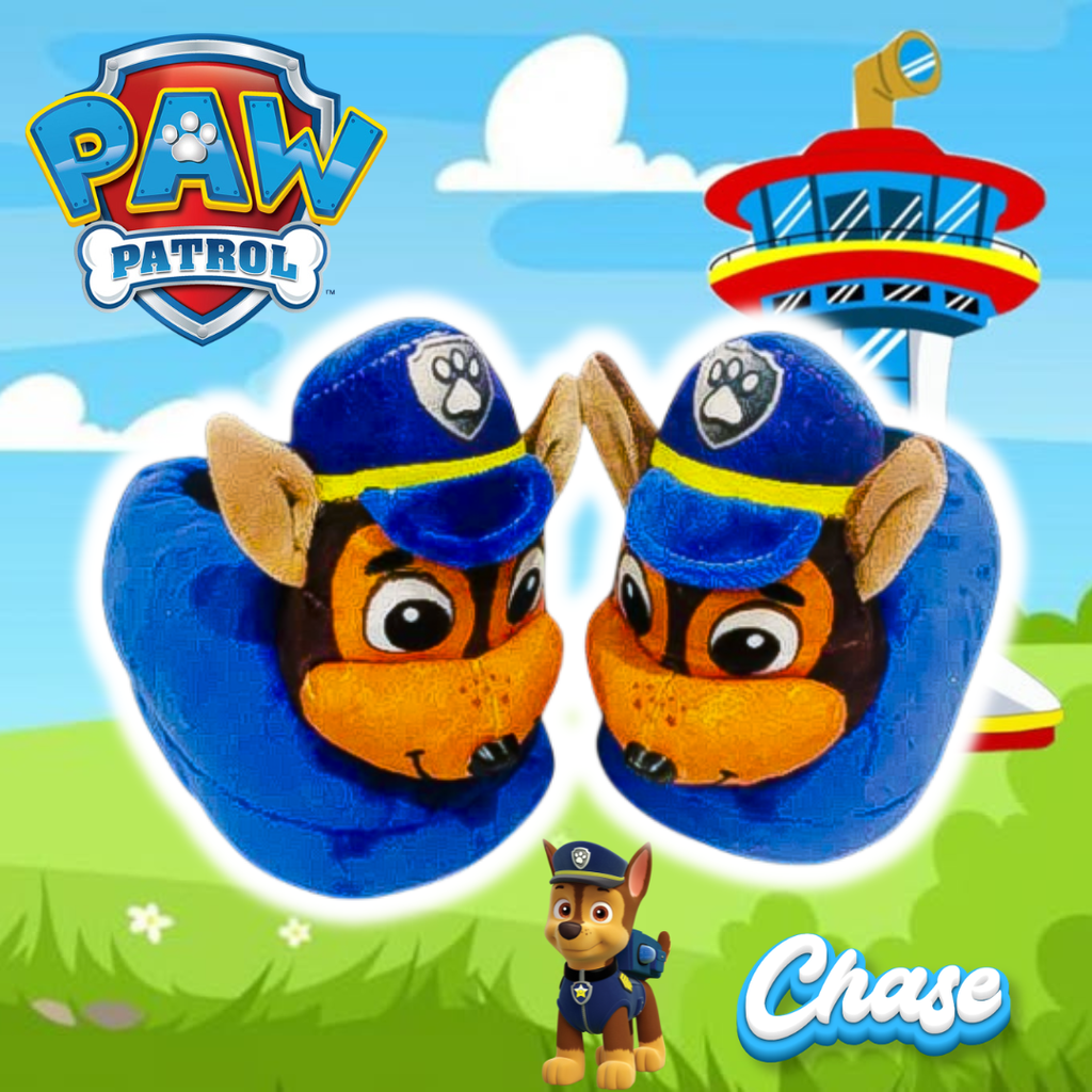 Babuchas O Pantuflas De Paw Patrol Chase