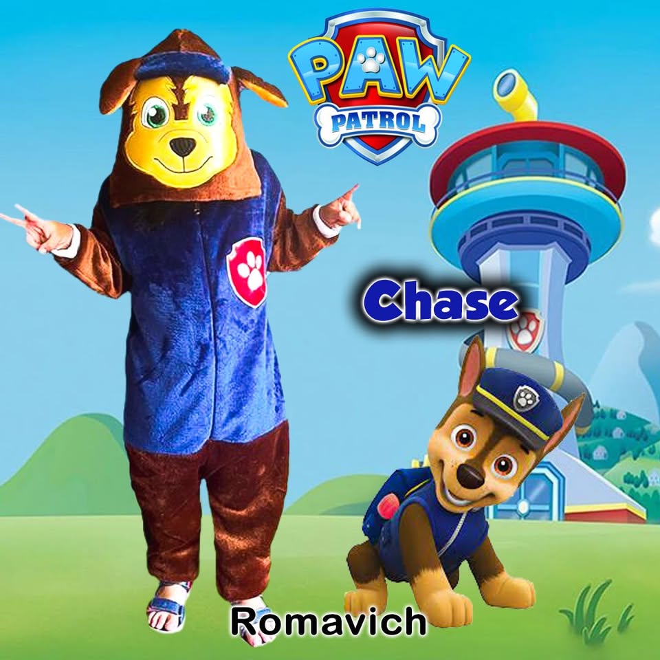 Kigurumi O Pijama Térmica Chase Paw Patrol