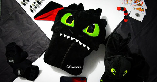 Kigurumi O Pijama Térmica Chimuelo Negro