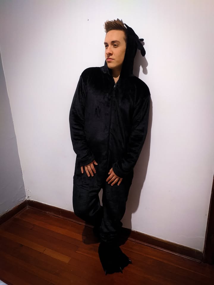 Kigurumi O Pijama Térmica Chimuelo Negro