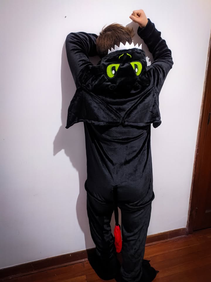 Kigurumi O Pijama Térmica Chimuelo Negro