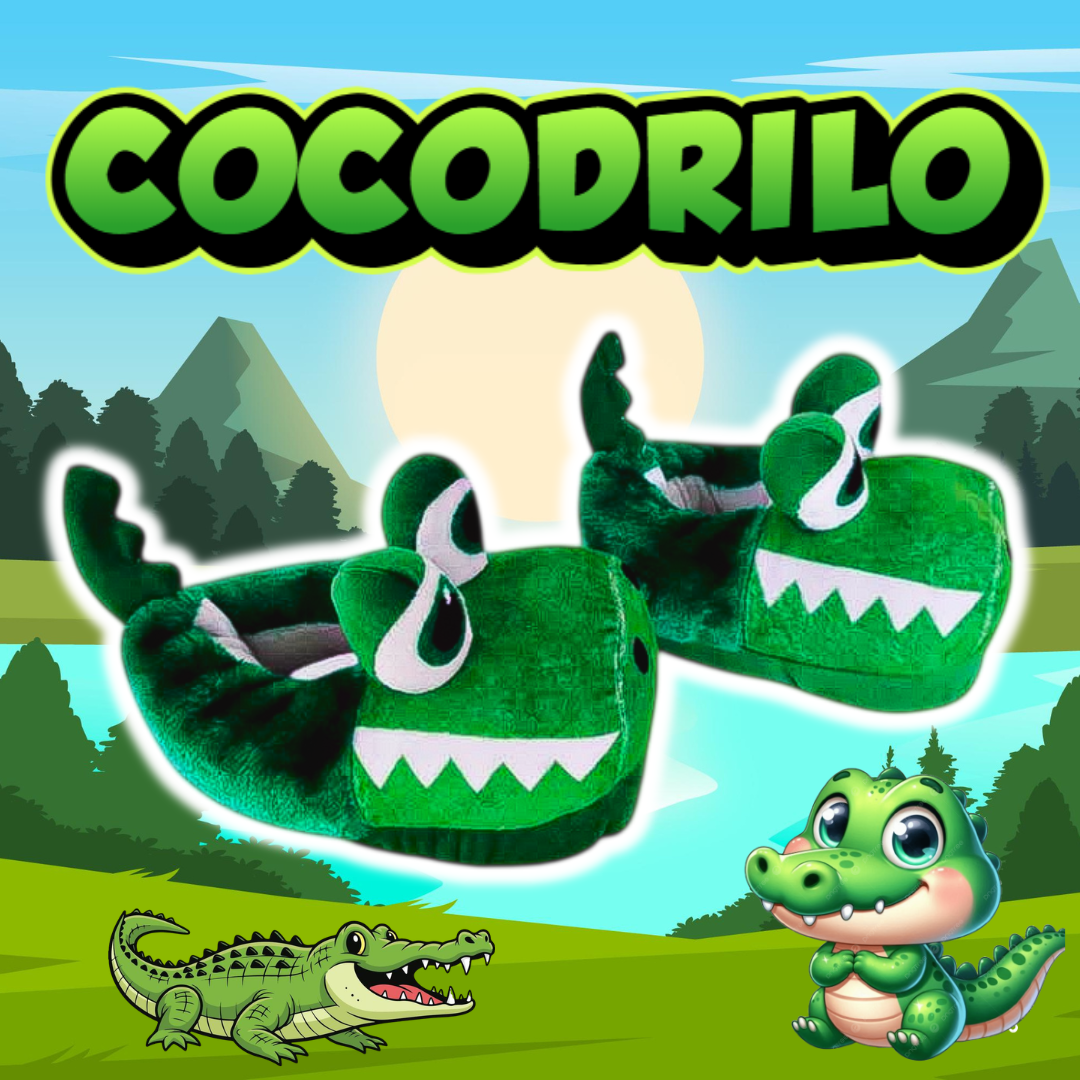 Babuchas O Pantuflas De Cocodrilo
