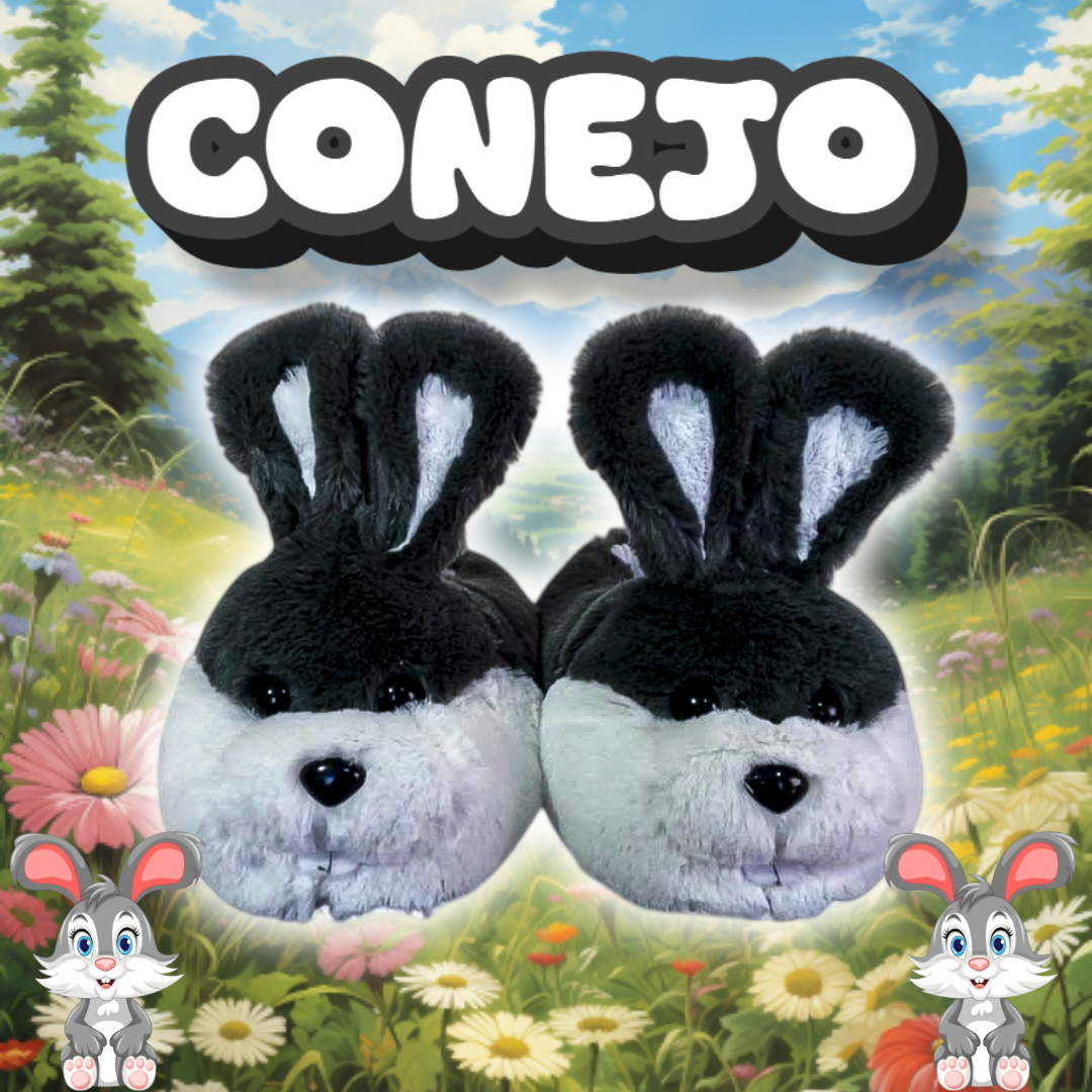 Babuchas O Pantuflas De Conejo