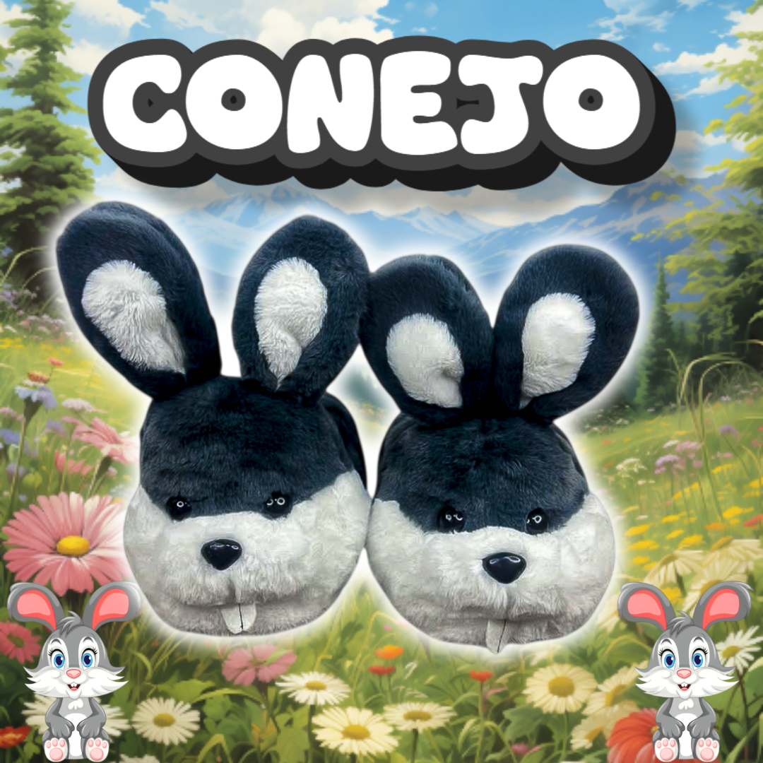 Babuchas O Pantuflas De Conejo