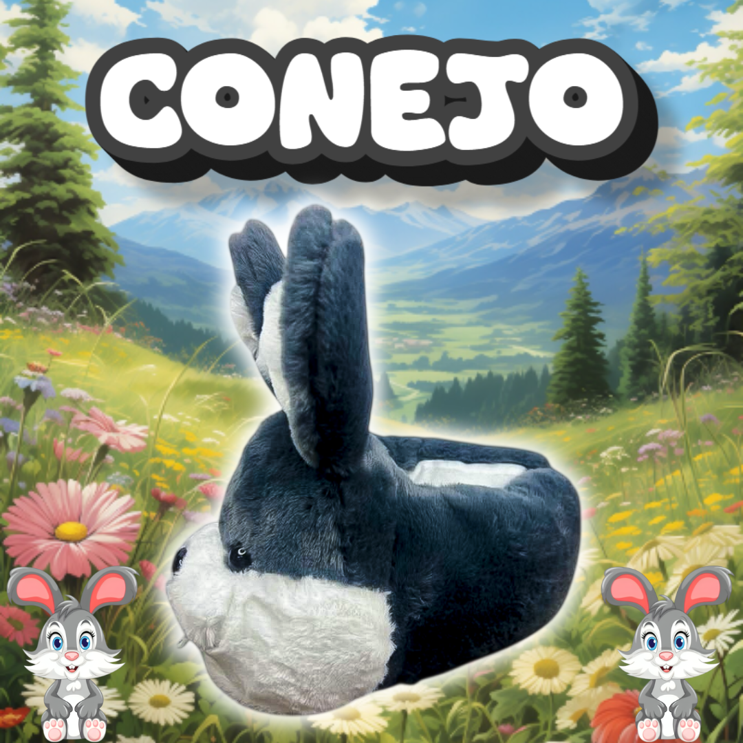 Babuchas O Pantuflas De Conejo