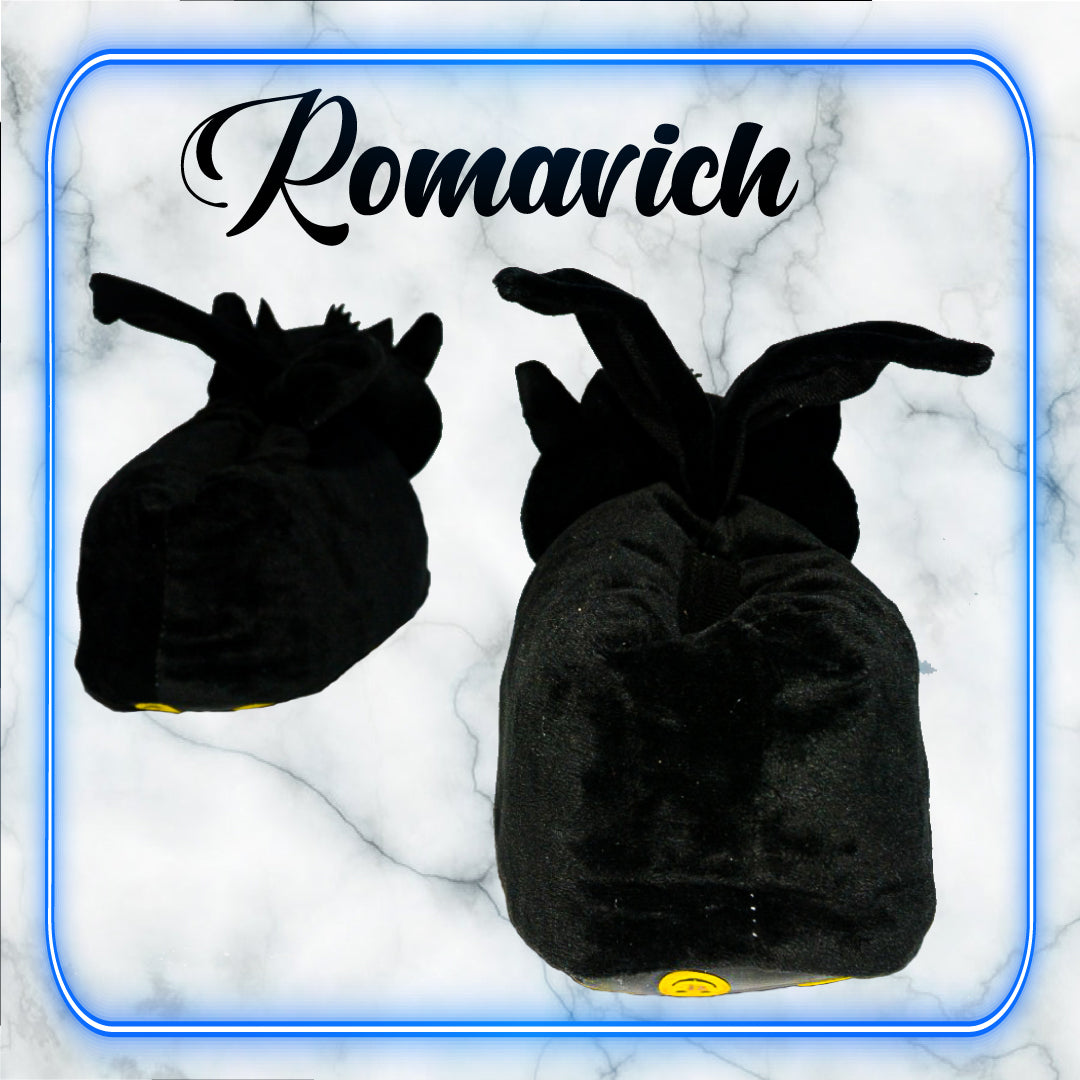 Babuchas O Pantuflas De Chimuelo Negro