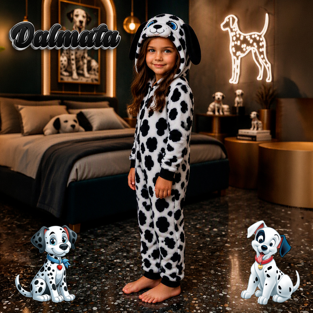 Kigurumi O Pijama Térmica Perro Dalmata
