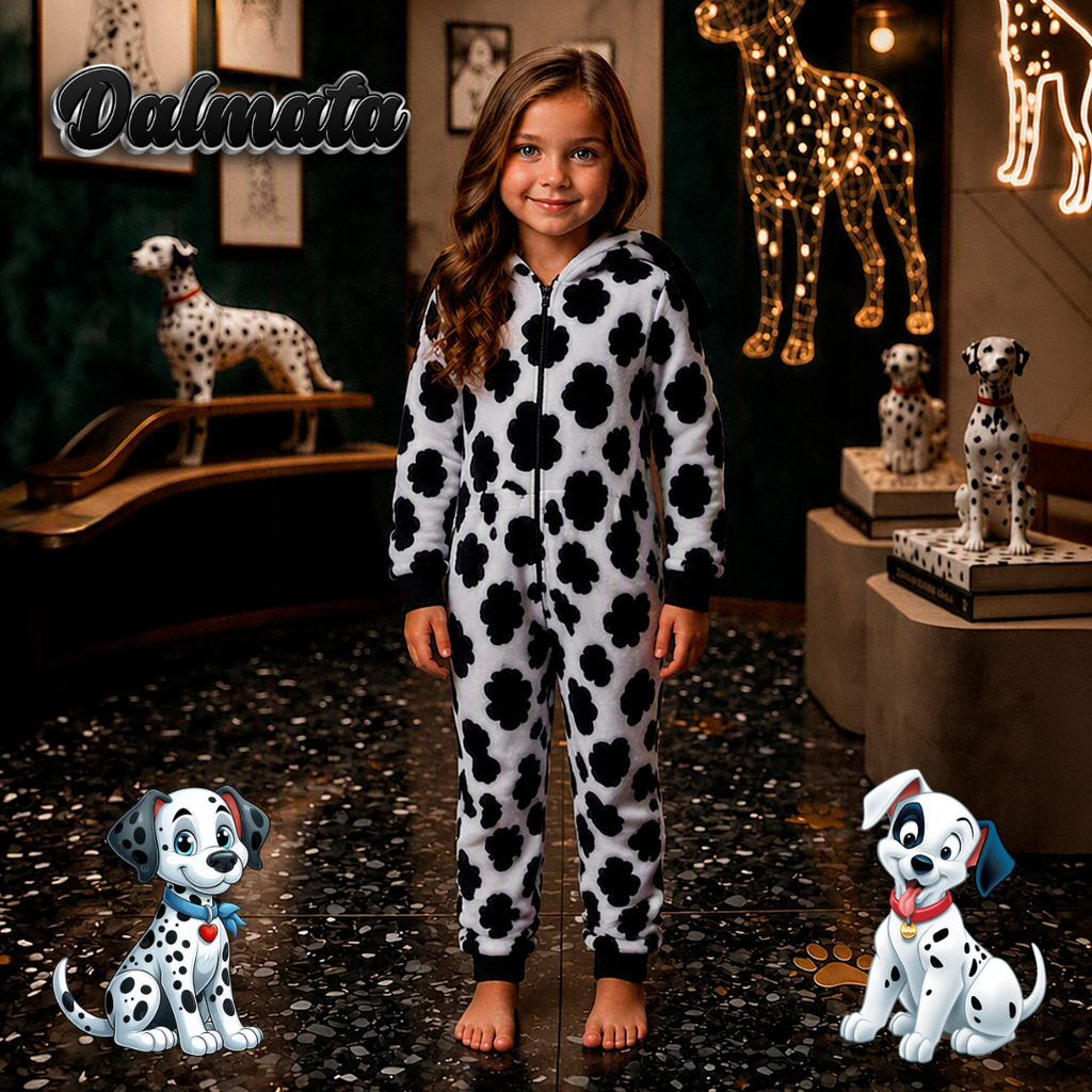 Kigurumi O Pijama Térmica Perro Dalmata