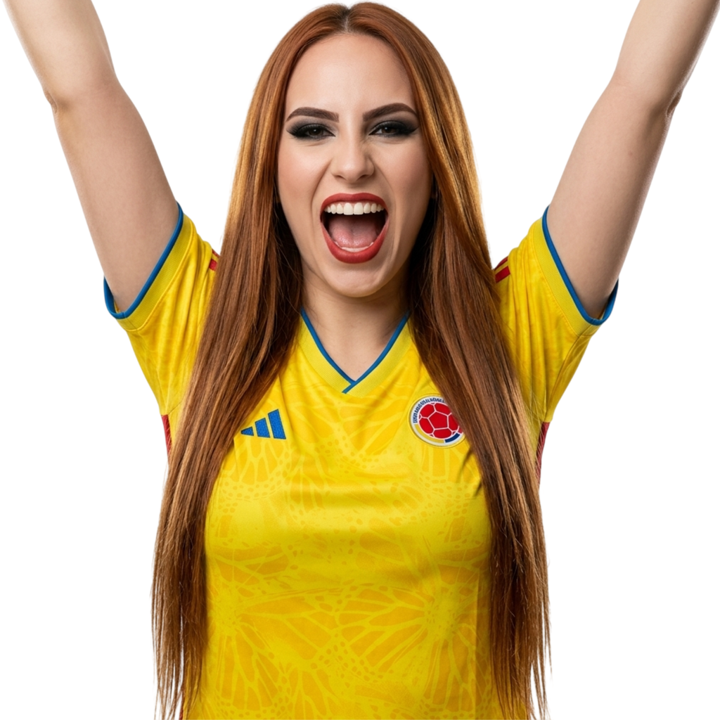 Camiseta de mujer del Mundial de la Seleccion Colombia