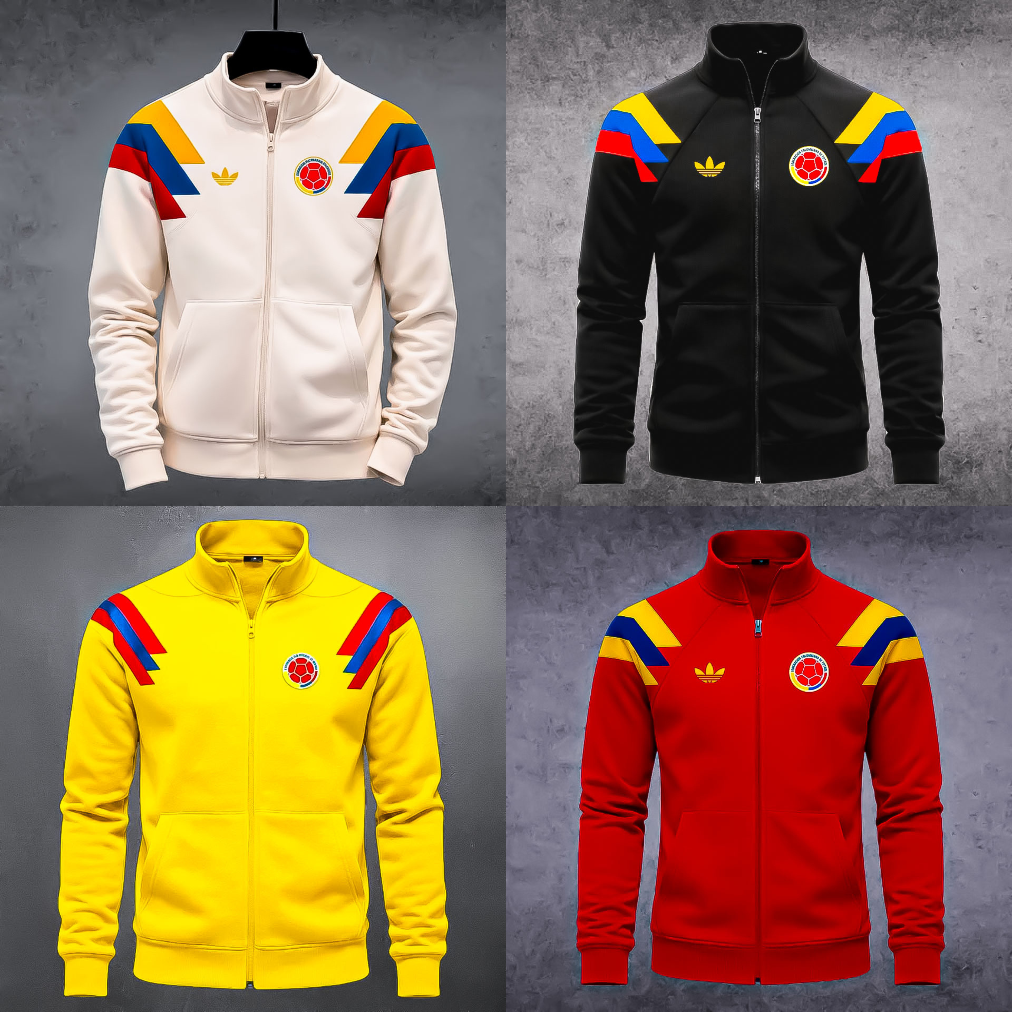 Chaqueta Unisex del Mundial de la Seleccion Colombia