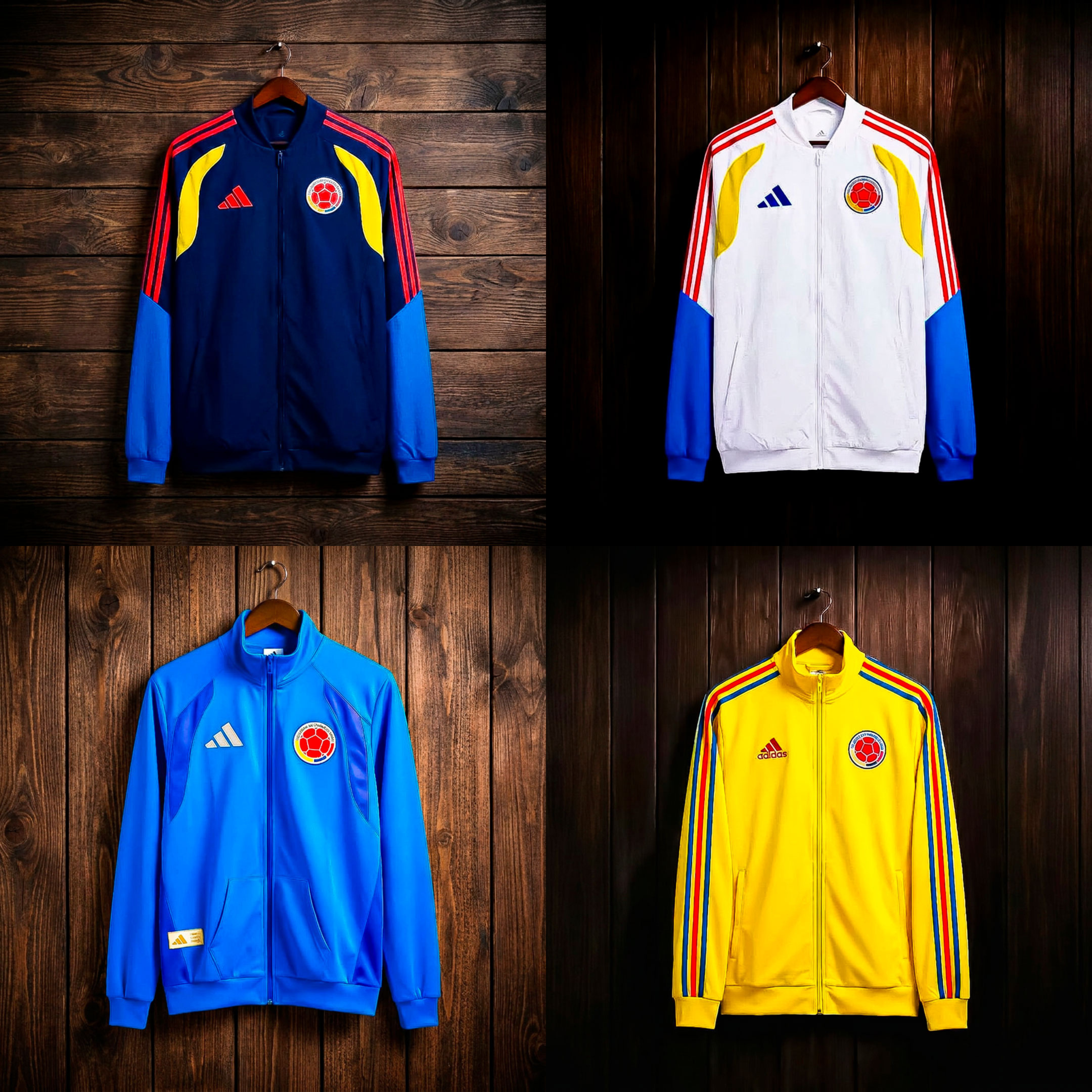 Chaqueta Unisex del Mundial de la Seleccion Colombia