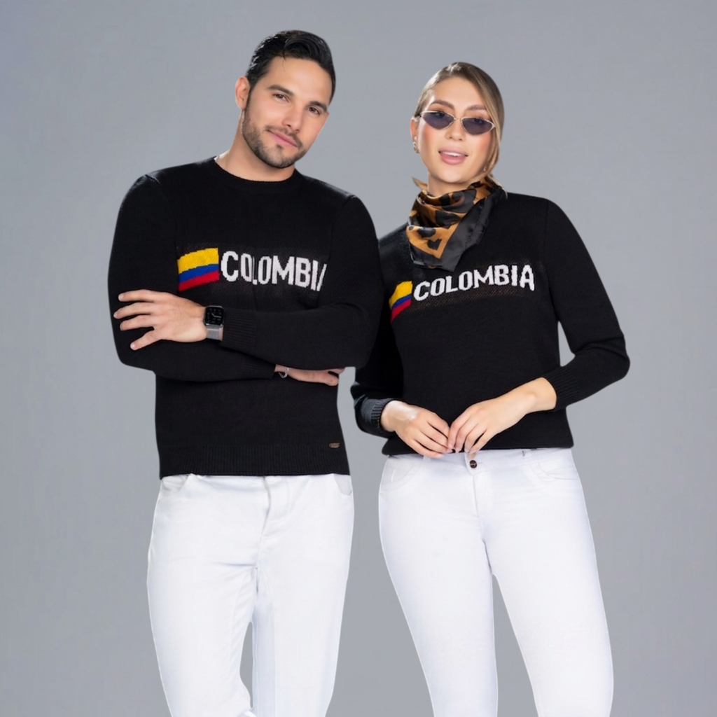 Sweater Tejido Hombre del Mundial de la Seleccion Colombia