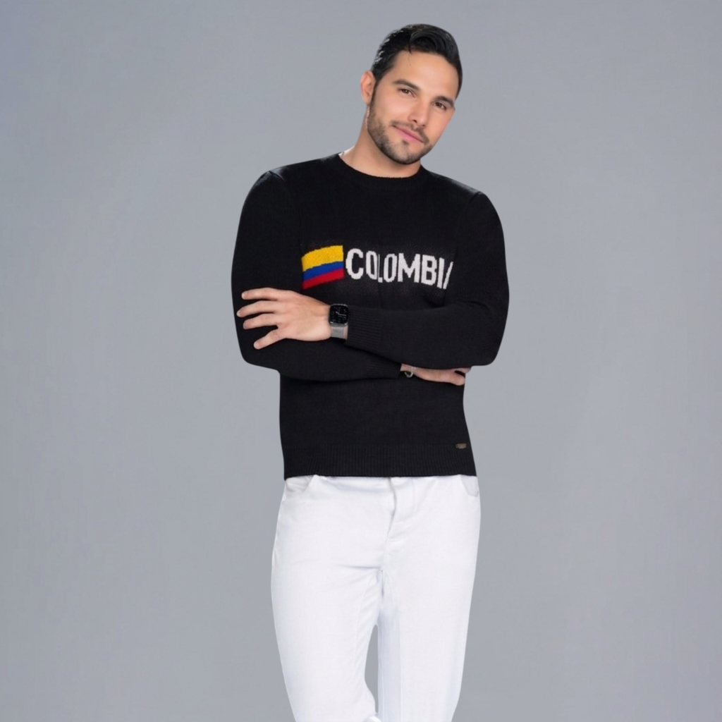 Sweater Tejido Hombre del Mundial de la Seleccion Colombia