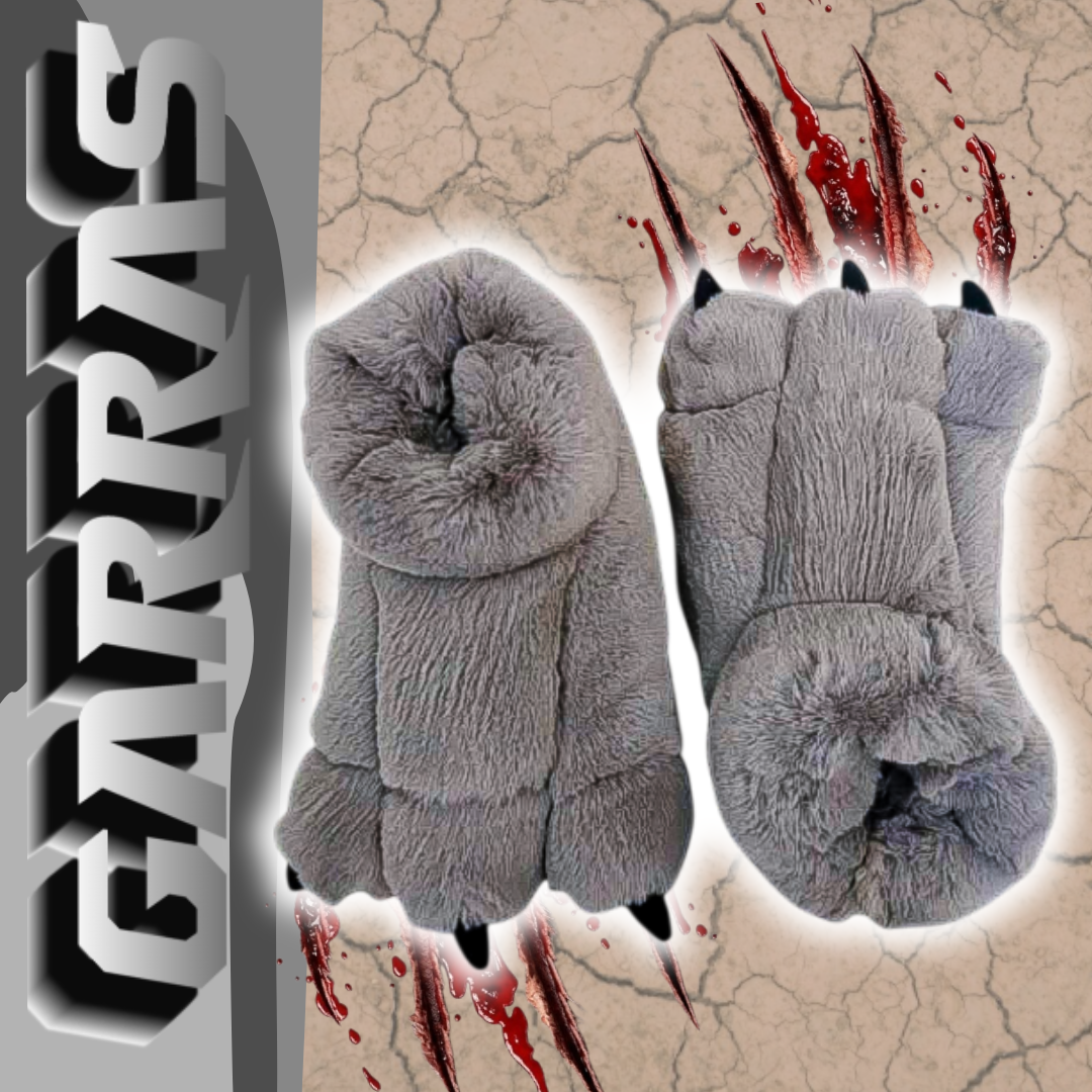 Babuchas O Pantuflas De Garras Unicolor