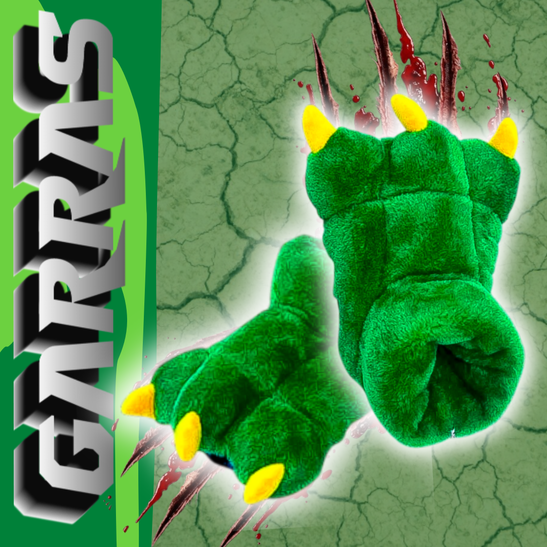 Babuchas O Pantuflas De Garras Unicolor