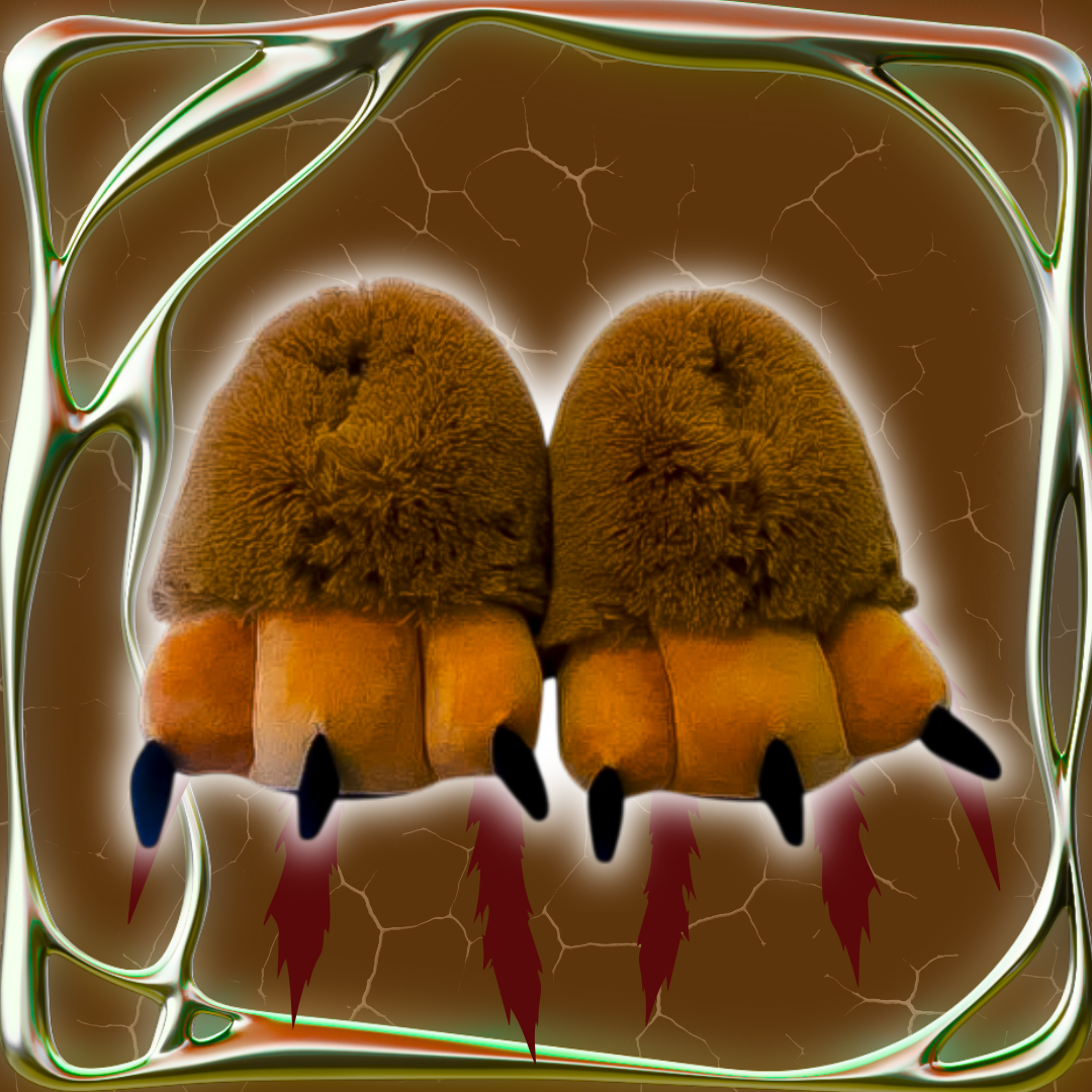 Babuchas O Pantuflas De Garras Pequeñas Unicolor