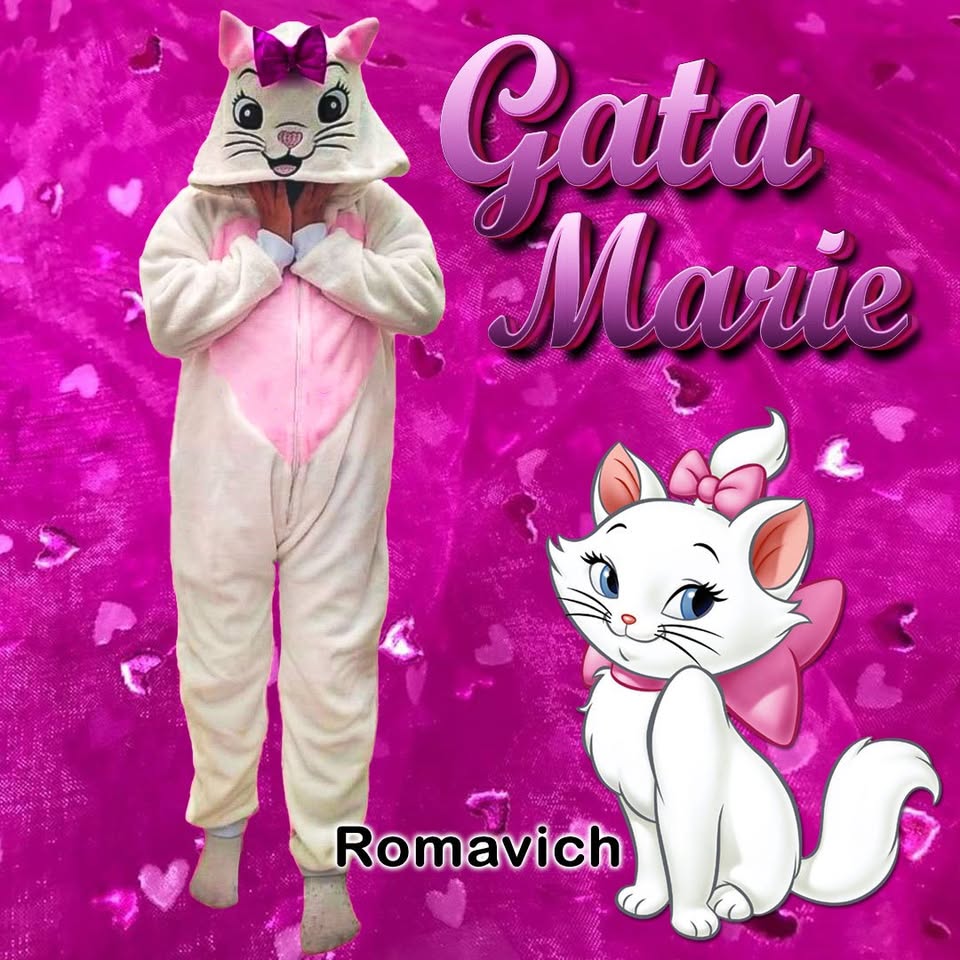 Kigurumi O Pijama Térmica Gata Marie