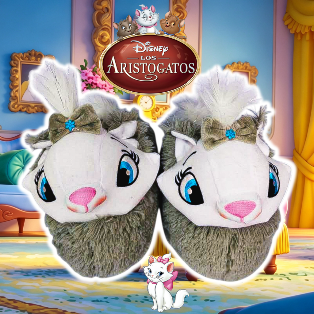 Babuchas O Pantuflas De Gata Marie