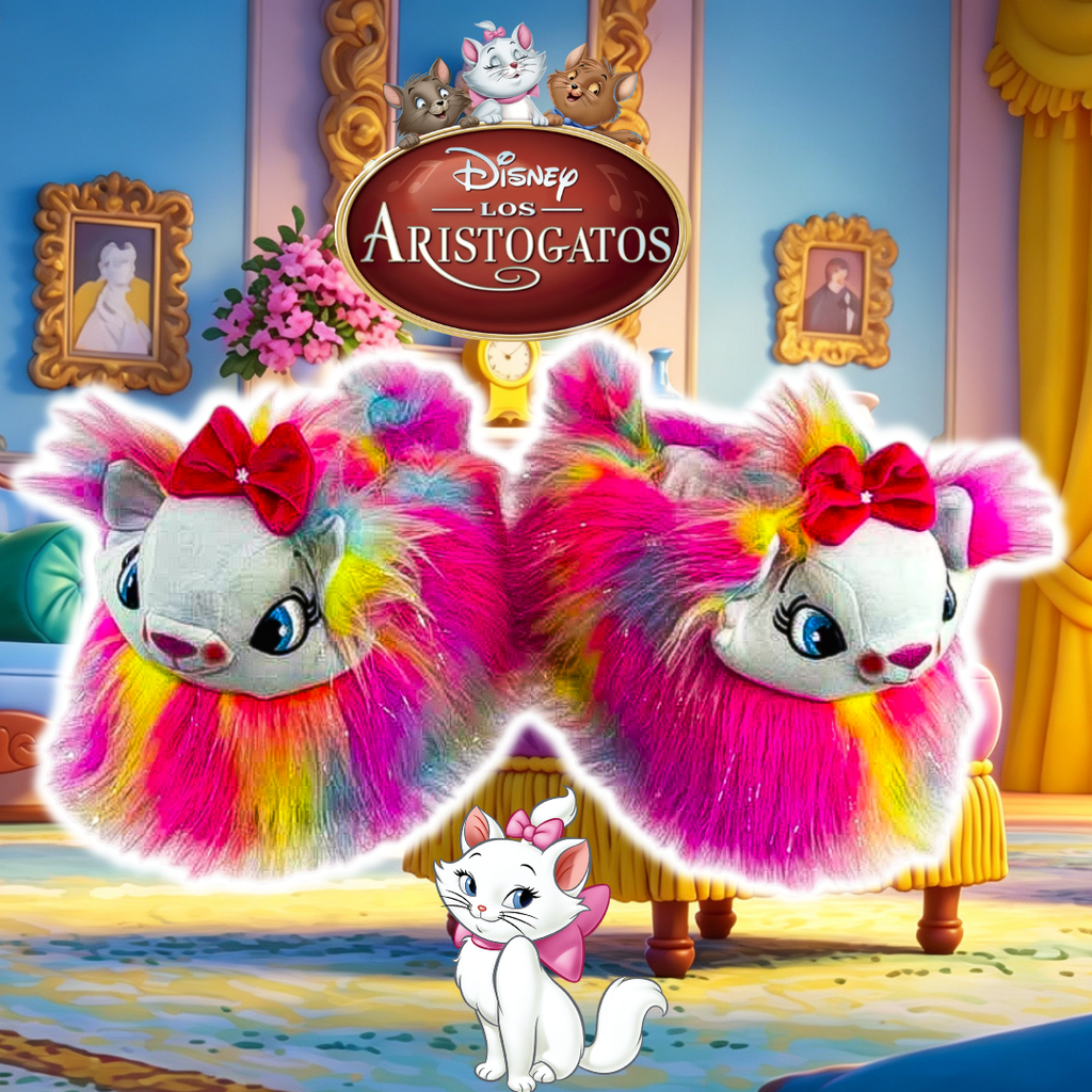 Babuchas O Pantuflas De Gata Marie
