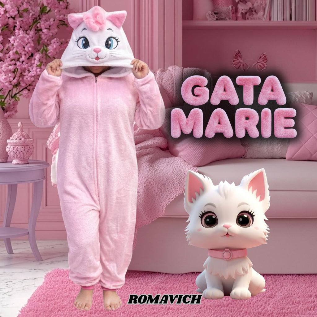 Kigurumi O Pijama Térmica Gata Marie