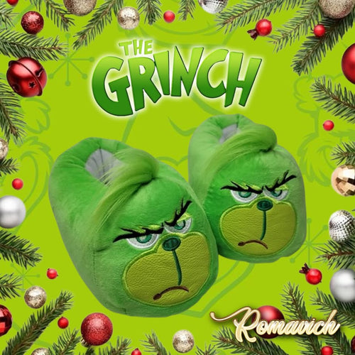 Babuchas O Pantuflas De Grinch