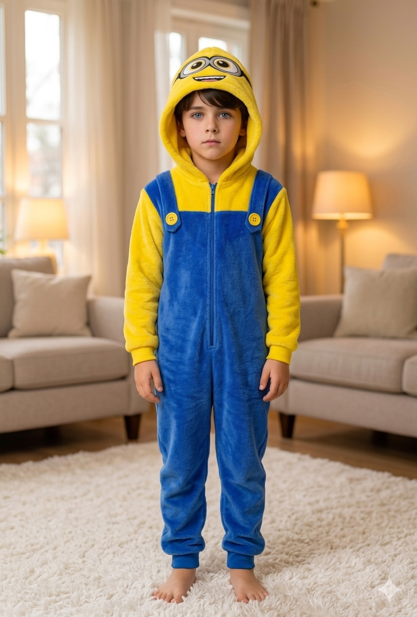 Kigurumi O Pijama Térmica Minions