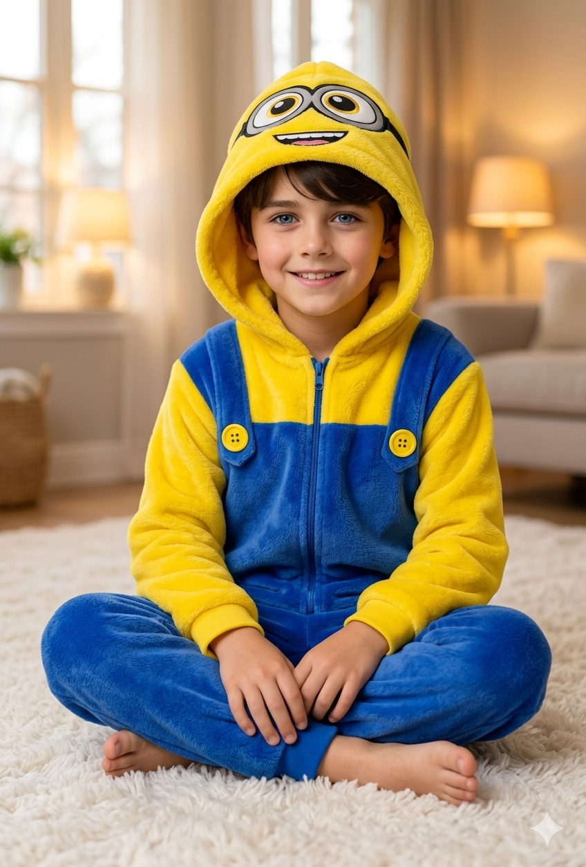 Kigurumi O Pijama Térmica Minions